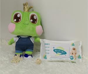 China Gentle Unscented Soft Cotton Disposable Wet Wipes For Sensitive Newborn Non Alcoholic wholesale