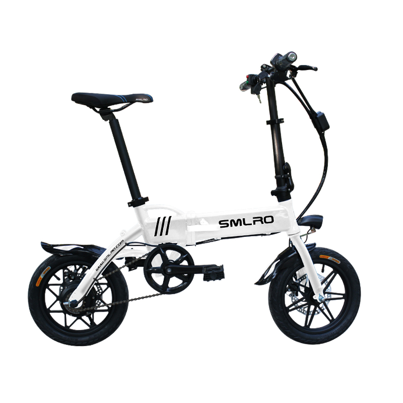 Intelligent Ladies 14 Inch Electric Bike Permeability Seat Hard Wearing