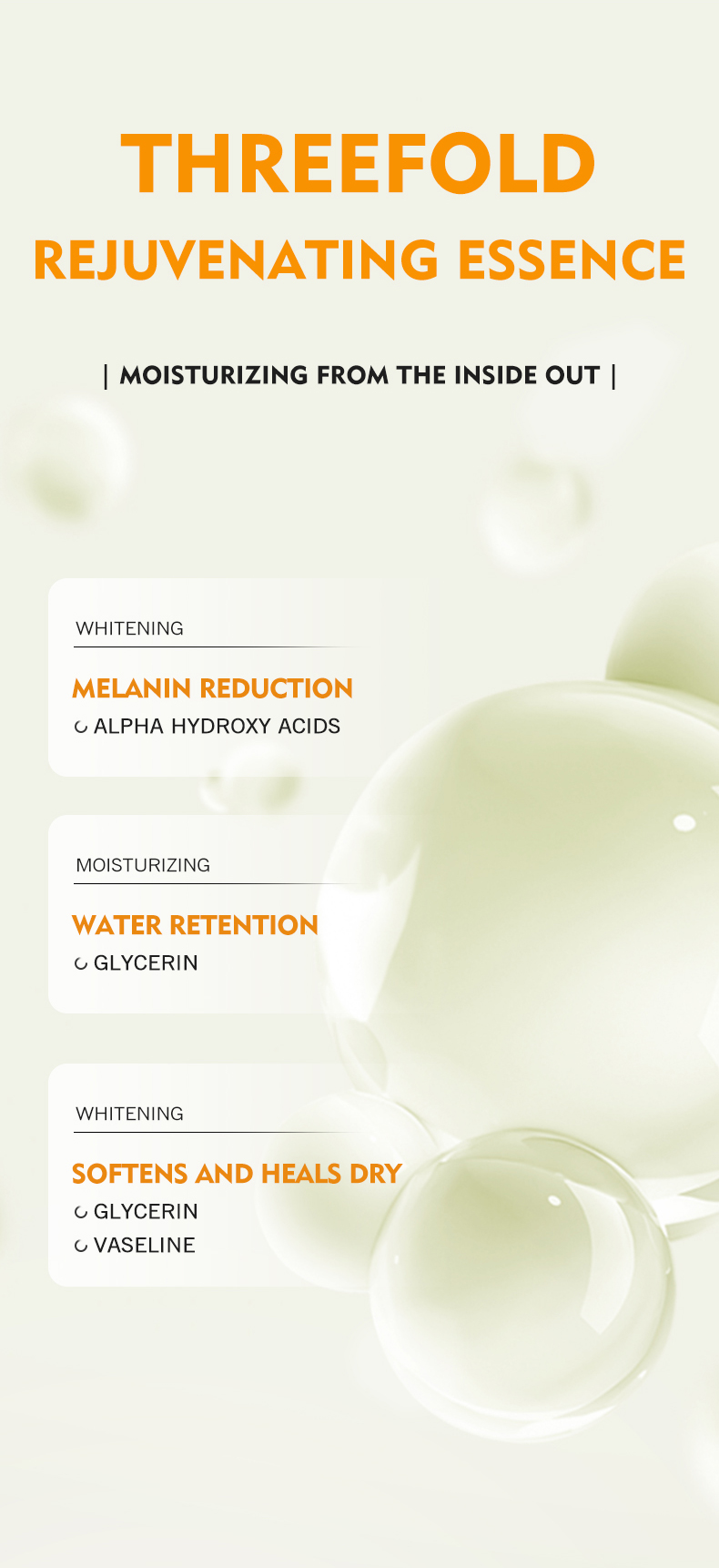 Skin Care Factory / Manufaturer Whitening Body Lotion Lightening Hydrating AHA Vitamin C Body Lotion Niacinamide Body Lotion