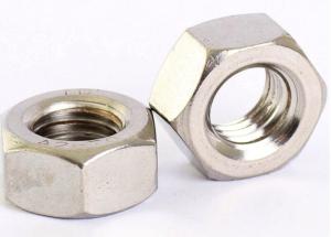 China JIS B 1181 - 2004 Thread Full Stainless Steel Hexagon Thick Nuts wholesale