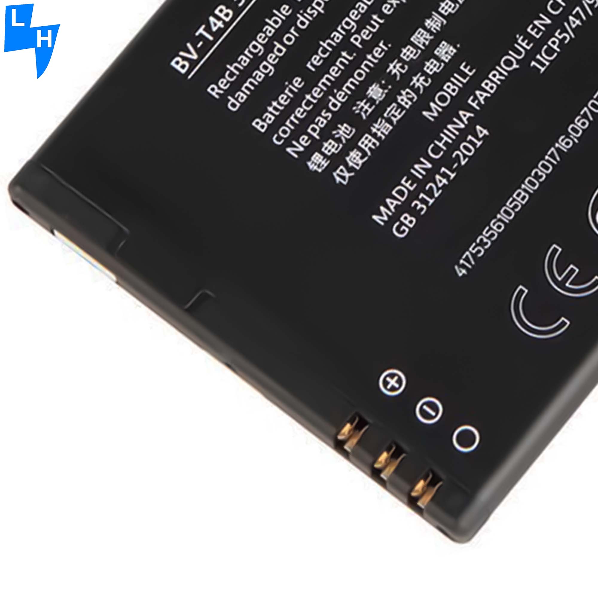 Double IC Protection 3000mAh BV-T4B Li-ion Battery for Lumia 640 XL Smartphone For Nokia