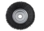 Weed Sweeper Grass Trimmer Crimped Wire Brush 180mm OD Lightweight And Durable