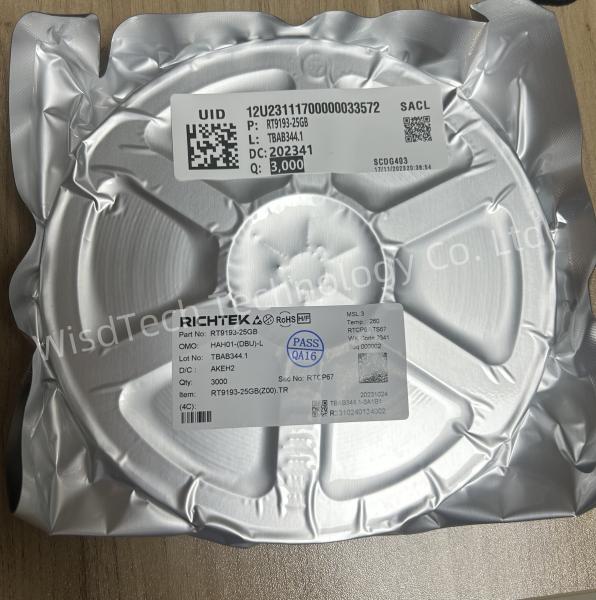 RT9193-25GB LDO Voltage Regulators 300mA Ultra-Low Noise Ultra-Fast CMOS LDO