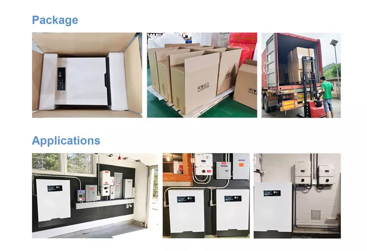 Commercial 51.2V Lifepo4 Battery Pack 100Ah Solar Energy Storage System