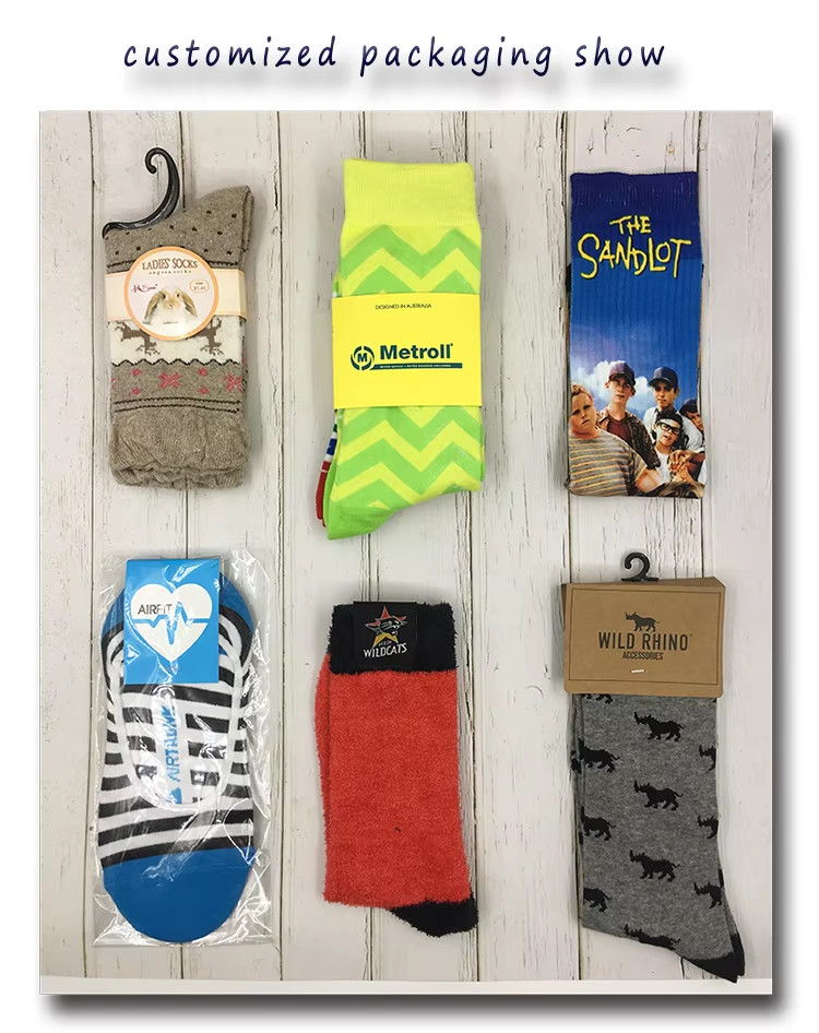 Moisture Wicking Thick Terry Wool Socks Winter Crew Style Socks