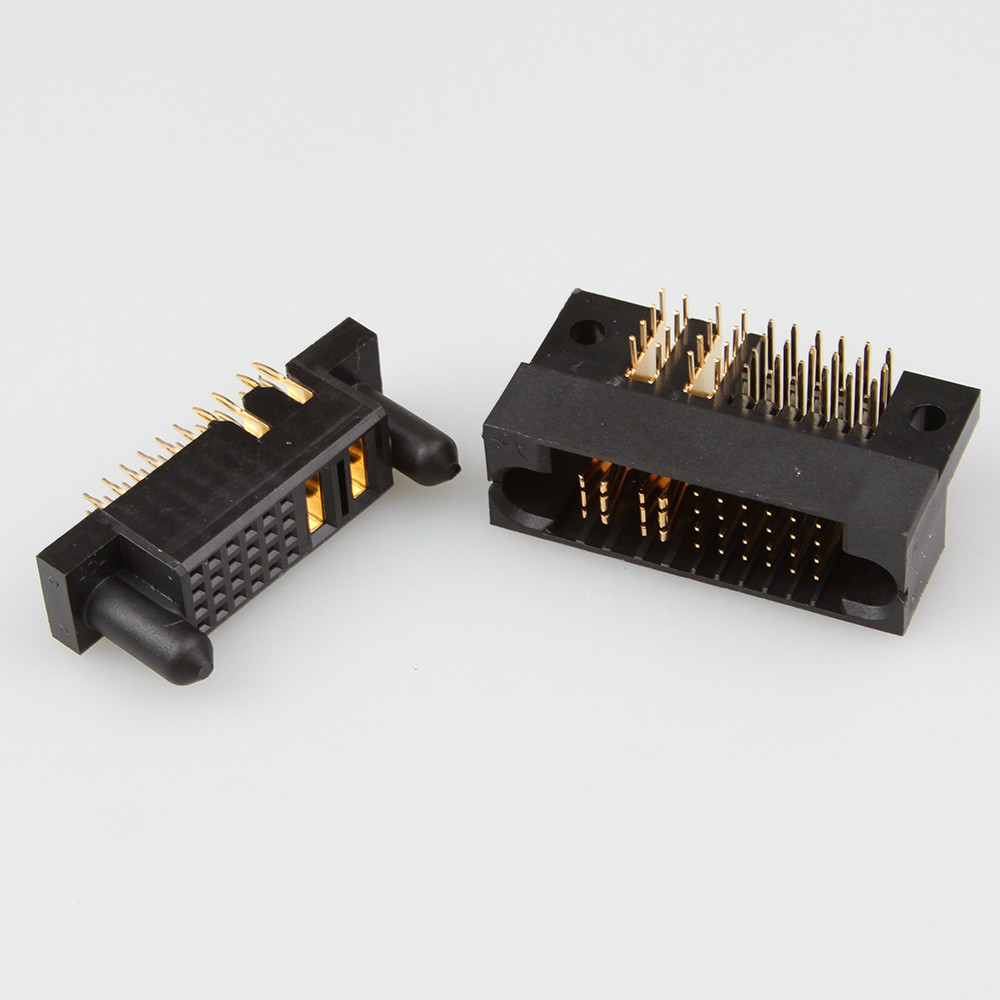 RoHS Practical Blade Type Power Connector , 24 Signal 300V Electrical Connector Types