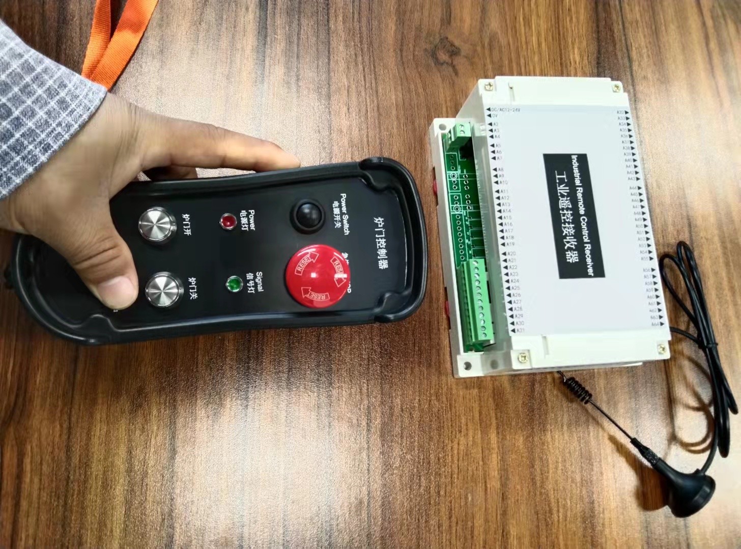Mini 433Mhz Handheld Industrial Wireless Remote Control For Hoist
