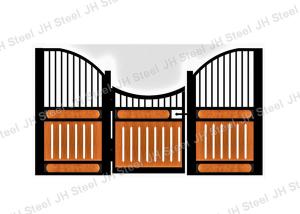 China Powder Coated Frame Steel Latch Door Horse Stall Fronts wholesale