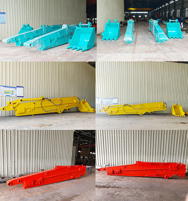 Long Reach Excavator Telescopic Arm For CAT HITACHI KOMATSU ZOOMLION