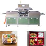 304 SS Skin Packaging Equipment Map Tray Sealer Machine To Vacuum Pack Food