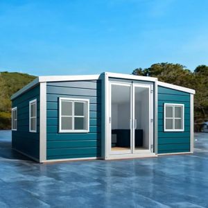 China Prefabricated Container House 5900mm x 6260mm with 2.2m Clear Height wholesale