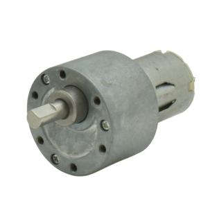 China 37mm 4.5V 6V 100 Rpm DC Motor 13mm D Shaft Full Metal Gear Motor For Small Machinery wholesale