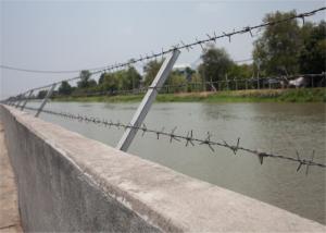 China Single And Double Strand Fence Bwg10 Security Barbed Wire wholesale