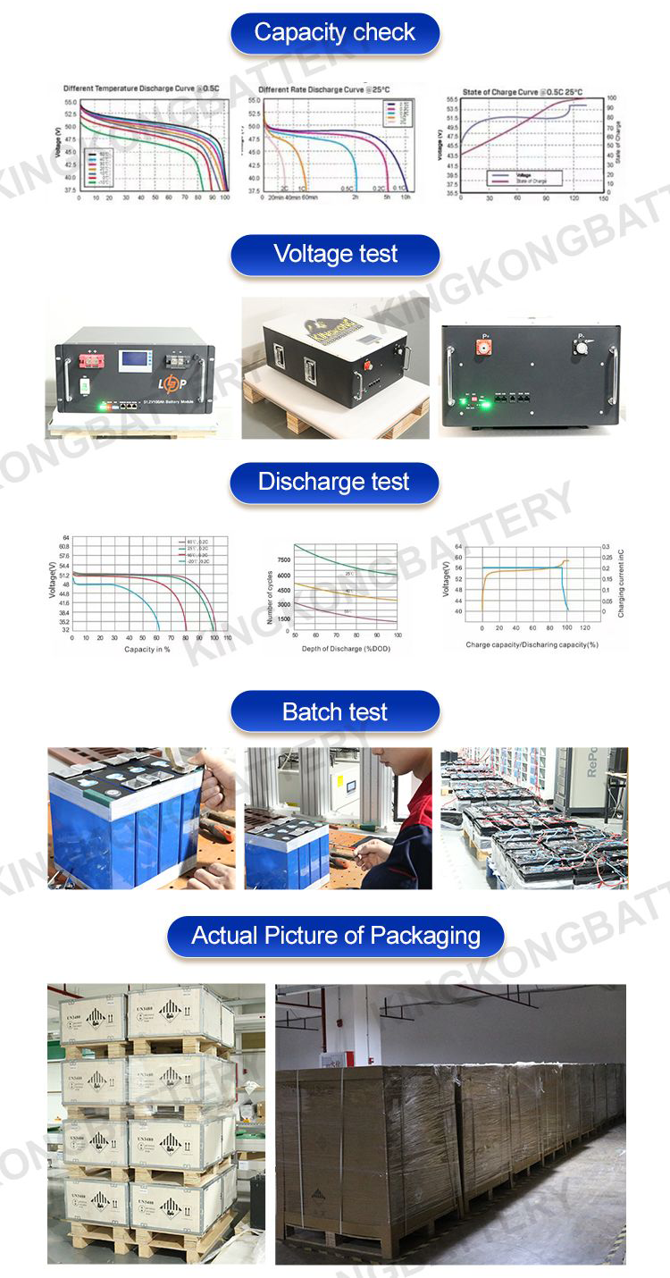 230Ah 280Ah 304Ah LiFePO4 Battery DIY Box 48V 16S Battery Box Stackable Type in White
