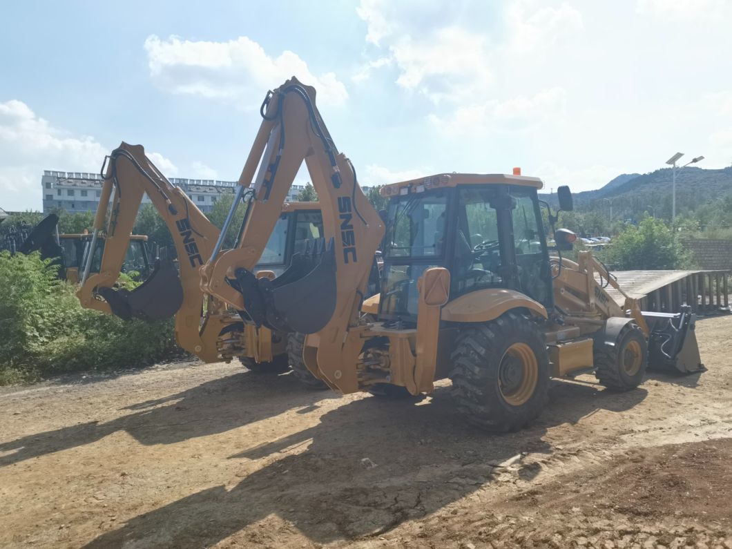 Retroexcavadora Shovel Loader Shanmon 388h 4X4 2500kg Backhoe Loader