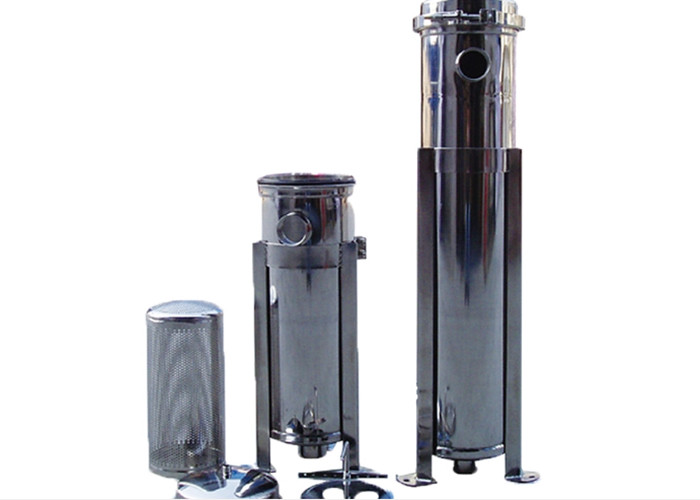 Multi / Single Bag Filter Housing , PP Bag Filter Housing For Industrial Water Filtration