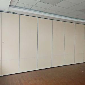 China Classroom Soundproof Folding Partition Walls , American Style Acoustic Movable Partition wholesale