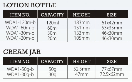 Eye Shape Acrylic Cosmetic Bottle with 61*42mm Bottle Size Sealing Type Pump Sprayer
