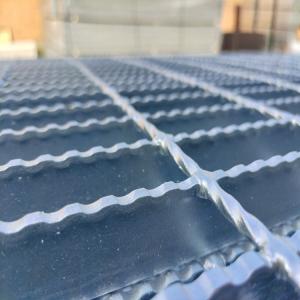 China Q235 Tooth Shaped Gutter Serrated Steel Grating Plant Building Materials wholesale