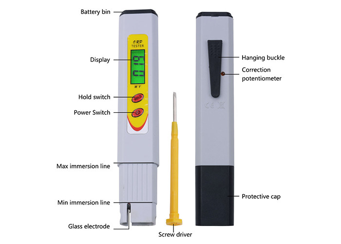 Digital Pen Type PH Meter Oxidation Reduction Analyzer With ABS Case