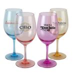 Tritan Santero 958 Reusable Plastic Wine Glasses BPA Free For Indoor Outdoor