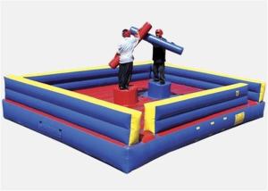 China Commercial Inflatable Sports Arena , Sports Themed Bounce House Gladiator Jousting wholesale