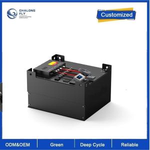China CLF Customized Smart Bluetooth App grade A lifepo4 BMS forklift electric battery 48v 80ah forklift battery 51.2v 500Ah wholesale