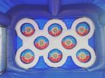 Pvc Material Inflatable Sports Games Shooting Gallery Ips Light System