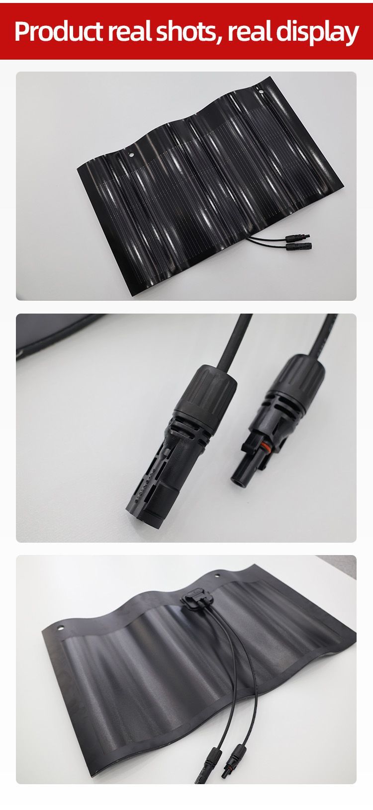 X-Solar Energy BIPV Roof Tiles Photovoltaic Solar Curve Tiles for Roof
