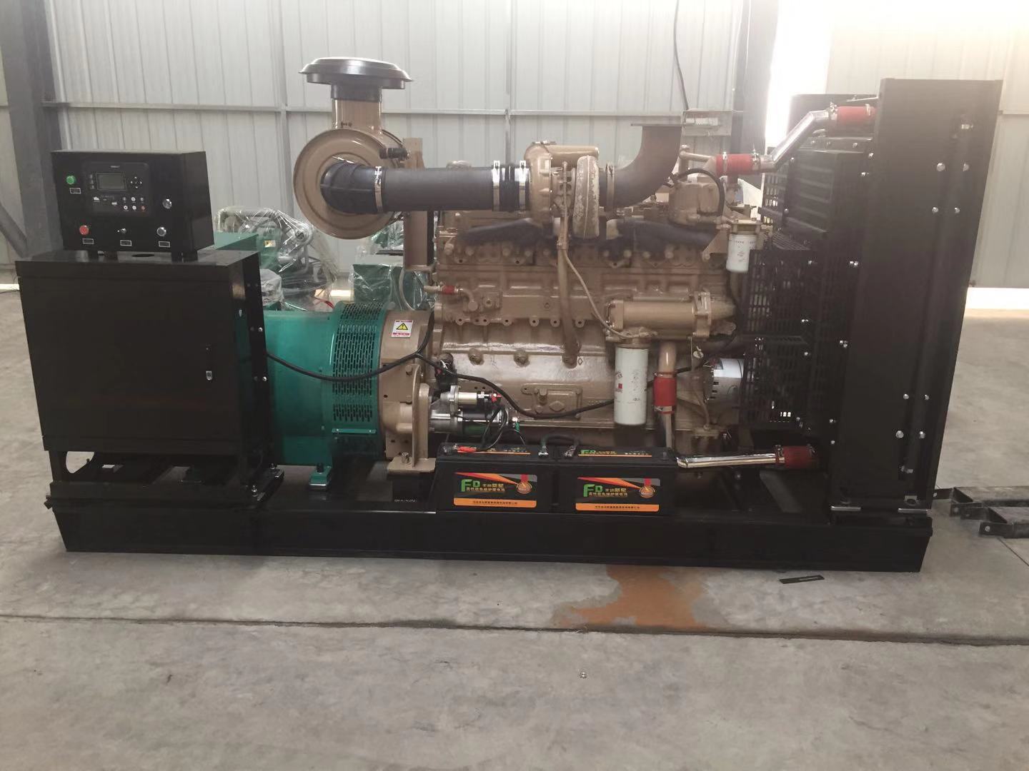 300KW Chongqing Kangmingsi Diesel Generator Set Assembly Backup Power Supply ISO9001 Automatic Start