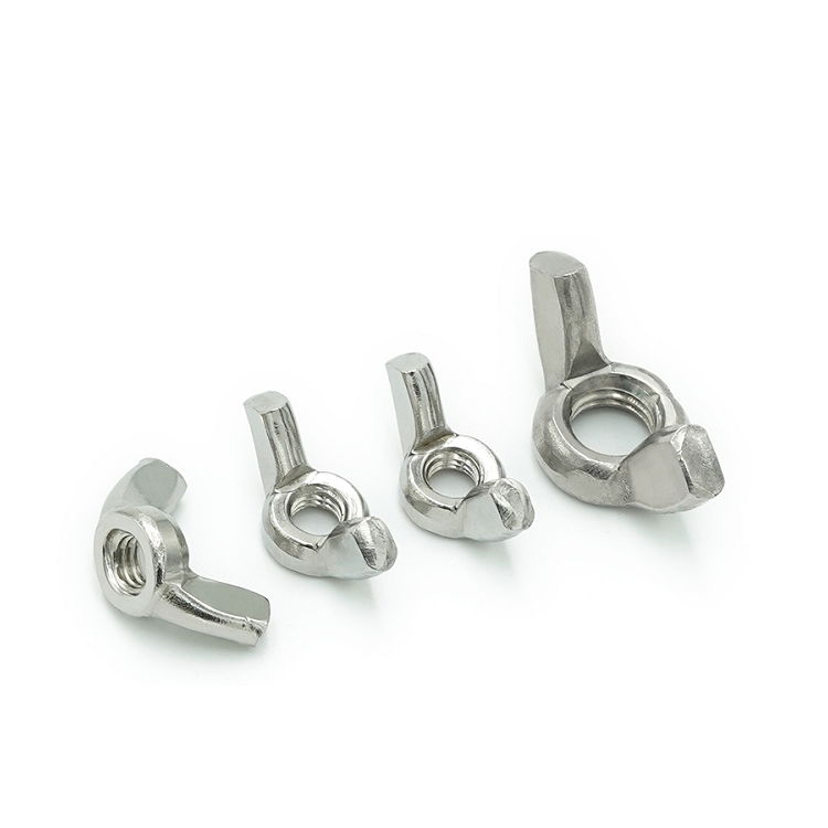 6mm DIN314 315 Standard Butterfly Nuts for Food Beverage in Metric Measurement System