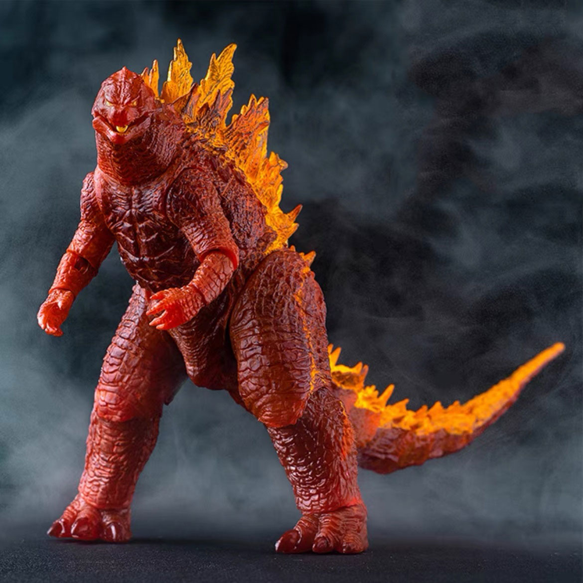 Items Red Lotus Nuclear Jet Energy Movie Version Monster King Mobile Figurine Toy