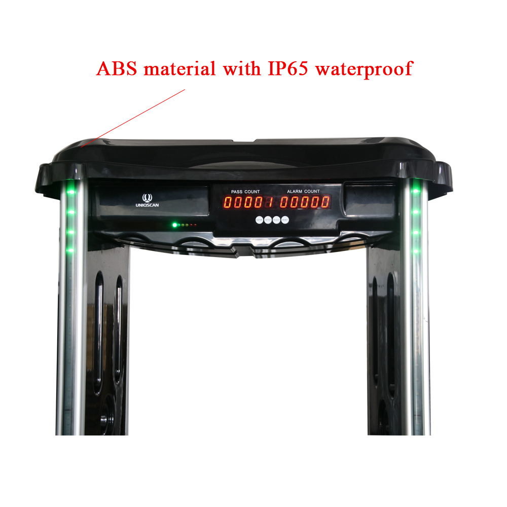 100 Sensitivity Waterproof IP65 Door Frame Metal Detector