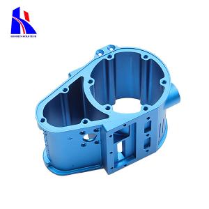 China Blue Drilling CNC Machining Parts Plating Surface Treatment ISO9001 wholesale
