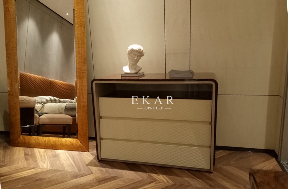 White Elegant Entrance Way Wall Mirror W012H9A