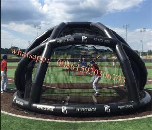 China Portable Inflatable Cages &amp; Goals , inflatable batting cage,baseball batting cage , polyester batting , quilt batting , wholesale
