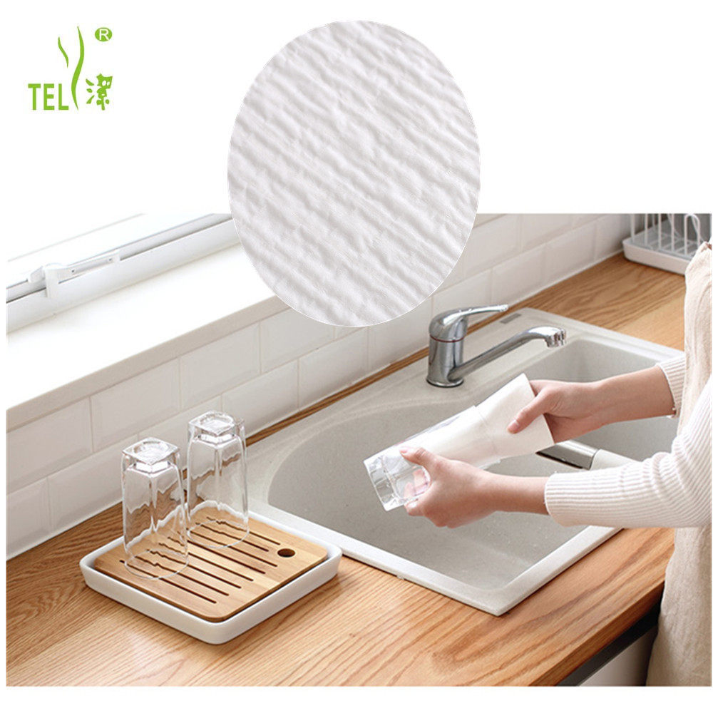 Virgin Wood Pulp Super Absorbent Paper Towels Roll For Kitchen