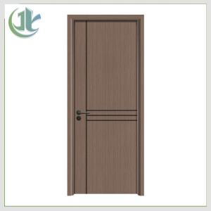 China Hollow Wood Interior WPC Waterproof Doors Flat Termite Resistant wholesale