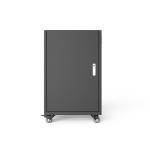 42 Slots AC Straight Classroom Charging Cart Tablet Charging Trolleys