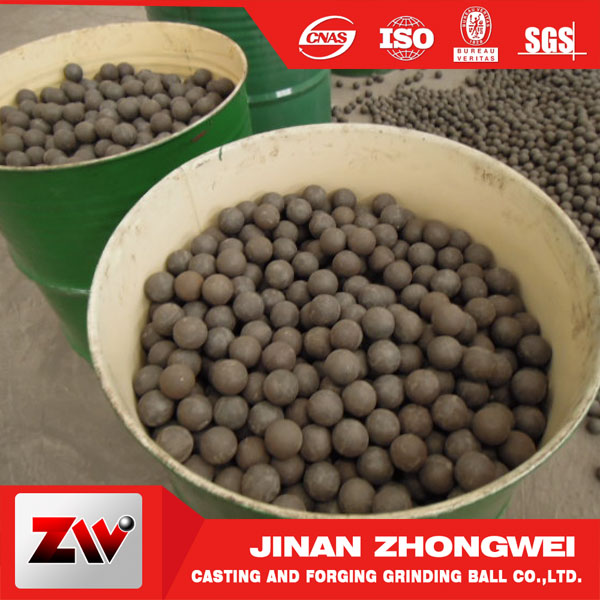 Forged Steel Grinding Balls for Mining by Chinese Manufacturer