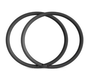 China 100% Hand built cheap 3K/MATT Wheel 38mm*23mm 700c full carbon rim clincher road bike Rims wholesale