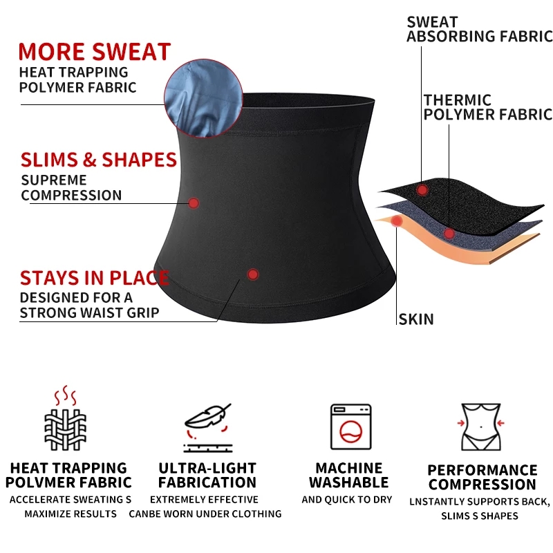 Size Type Regular Waist Trainer Women's Workout Girdle with HEXIN Breathable Neoprene