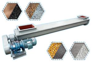 China Motor Driven U Trough Screw Conveyor Corrosive Resistant wholesale