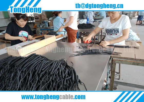 Human-machine Interface TPU Enforced Coil Control Cable