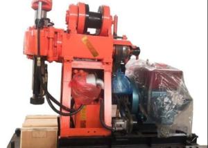 China Powerful Diesel Engine Geological Drilling Rig For 200 Meters Depth Exploration wholesale