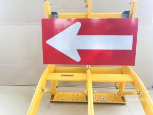 China Foldable Aluminum 3M Reflective Traffic Signs wholesale