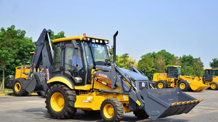 XCMG XC870K Farm Mini Tractor With Backhoe And Front End Loader