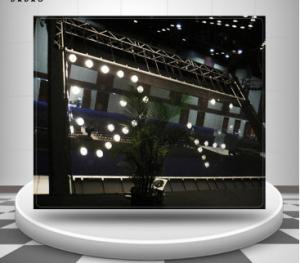 China Transparent Holographic Screen Film , PET Window Projection Film 50m / Roll wholesale