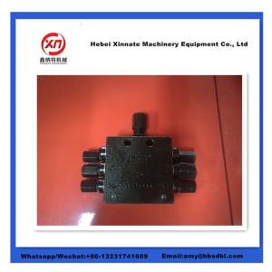 China 6 Way 12 Way Hydraulic Oil Distributor Concrete Pump Accessories wholesale