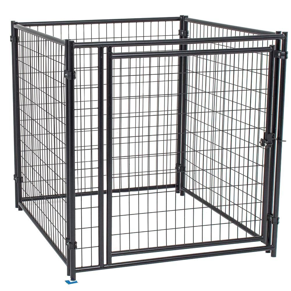Attractive Large Heavy Duty Dog Run Outdoor Galvanised With 8cm Gap Vertical Bars